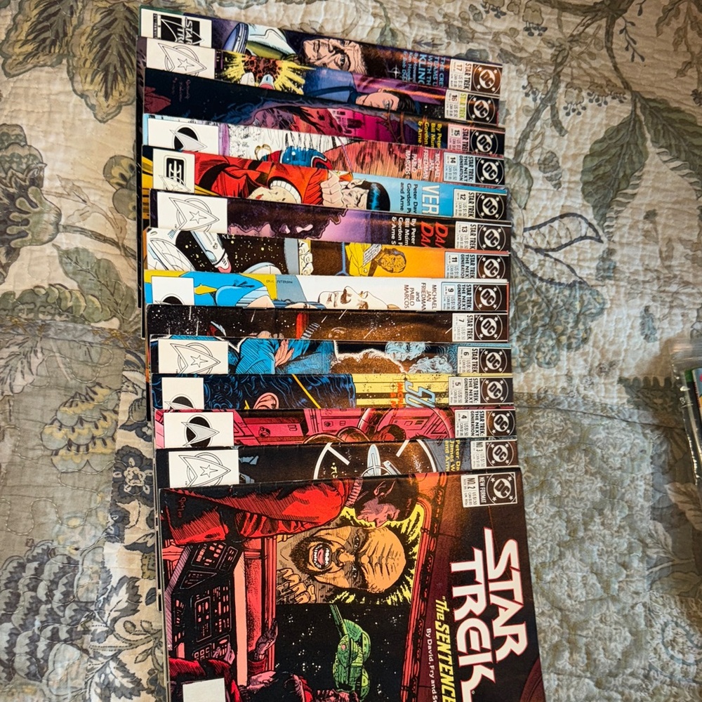 Rare DC Comics Star Trek (1984-1985 Series) Collection-issues 4, 6-15 Amazing!